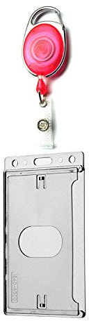 Waizmann.IDeaS® 1x Ausweis-Set Ausweisset - Ausweisjojo Jojo Zipper Kartenhalter - Kartenhülle Ausweis Hülle querformat & hochformat Daumenschub GROSSE FARBAUSWAHL