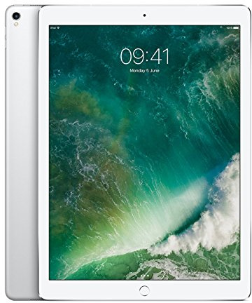 Apple iPad Pro (2nd Generation, 12.9-inch, 2017), 64GB, Wi-Fi + Cellular, Silver (Renewed)