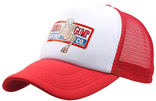 Forêt Gump Shrimp Casquette De Baseball Chapeau De Camionneur De Cosplay Costume Unisexe Réglable Sports D'été Snapback Cap