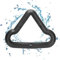 bizofft Multifunctional Steam Mop Cloth, Mop Triangle Cover, no Burr Sturdy and Durable Steam Mop Spare Parts for Steam Cleaner Mop X5 Home