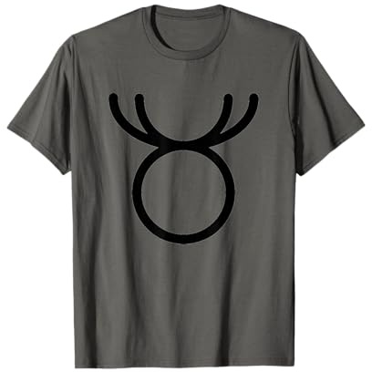 T-Shirt mit Cuckold-Horn-Symbolsymbol T-Shirt