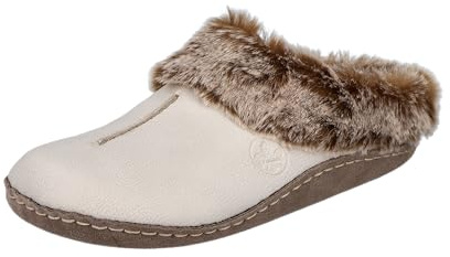 Rieker Femme 66390 Chausson, Beige, 40 EU