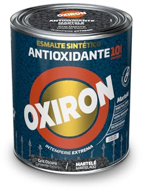 OXIRON Esmalte Antioxidante Martelé Gris Oscuro 750 ml
