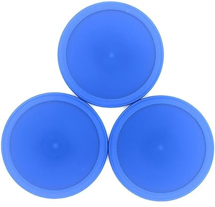 KITANDOVE 20stücke Air Hockey Pucks Mini-EIS-hockeyscheiben Für Tischspiele Zubehör Für Outdoor-spaß Ergonomisches Design Für Verbessertes Spielerlebnis Blau