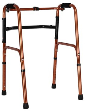 Gehhilfe,Rollator Schmal Für Wohnung,Gehhilfe Für Senioren,Gehbock Klappbarer,Gehhilfe Erwachsene Gehgestell Höhenverstellbar Aus Aluminium,Rutschfest Stabil Gehwagen Bis 100 Kg