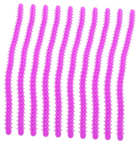 ARTSEWPLY 10pièces Tiges De Permanente Spirale Silicone Réutilisables Kit De Permanente Spirale Pour Cheveux Ondulés Tiges De Boucles Flexibles Pour Femmes