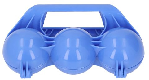 HELEVIA Snowball Maker, Snow Ball Clip 3 Balls Clips Reusable Snowball Maker Tool, for Winter Beach Sand Play
