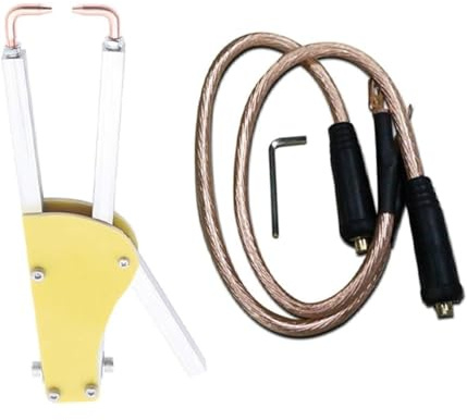 Pinze per saldatura a moncone, morsetto industriale portatile, pinza per saldatura a punti, adatto per tensionamento e saldatura di piastre in acciaio di spessore 1+1 mm, 1 set