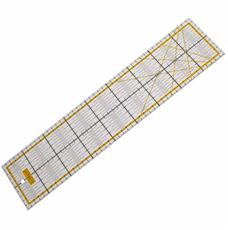 KFGISD, 1 st Akryl Rektangulär Rak Skolkontor Ritning Sömnad Mäta Patchwork Linjalset,Linjaler