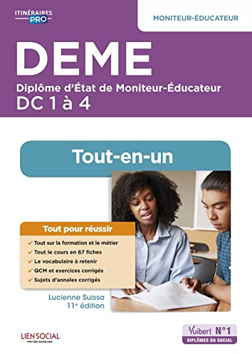 DEME - Diplôme d'État de Moniteur-Éducateur: DC 1 à 4