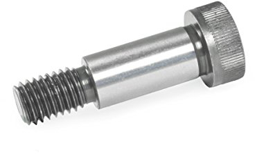 Ganter Normelemente | Passschrauben mit Bund - ISO 7379-10-M8-20 | Aufnahmedurchmesser 10mm | Stahl | 10 Stück