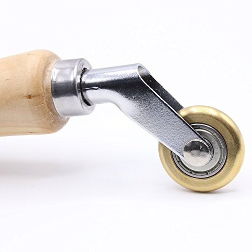 Profi Qualität Andrückrolle 6mm Messing Andrück Rolle Folie Dachdecker Schweißwerkzeug