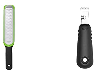 OXO Good Grips Etched Zester & Good Grips Citrus Zester with Channel Knife