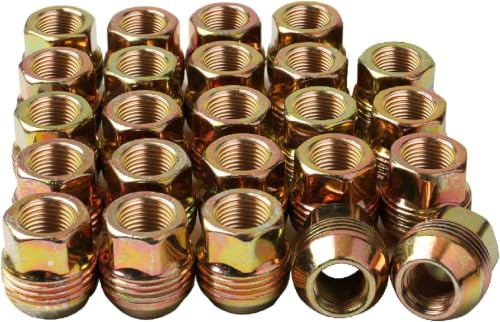 24PCS,14mmx1.5 OEM Factory Wheel Lug Nuts for Sliverado Sierra 1500 Yukon