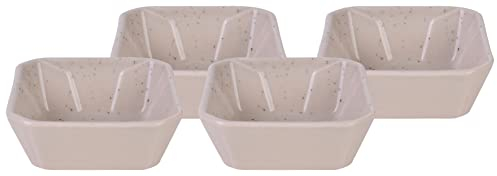 CreaTable, 33970, Série Street Food, set de vaisselle, 4 pièces bol à dips Street.