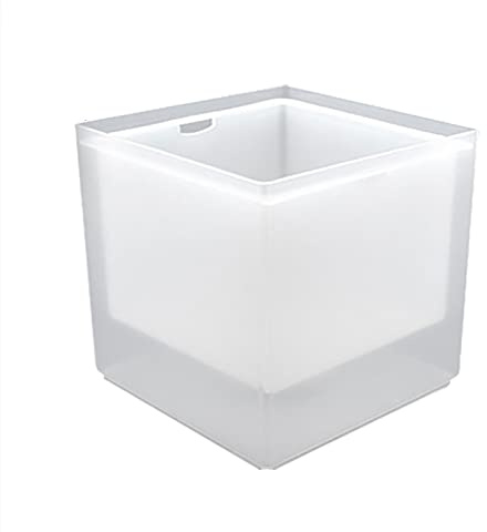 MOOWI Ice Bucket Led Ice Bucket Bar Nightclub Light Up Square Champagne Whiskey Beer Bucket Bars Night Party Double Layer With Led Color Changing Keeps Ice Cold & Dry