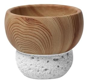 Jardinières Pot de Fleur en Ciment de Style Nordique, Imitation Grain de Bois, Mode personnalité littéraire Simple, Grand pothos bonsaï, Plantes Vertes Jardinières pour Plantes D'intérieur (Color : B