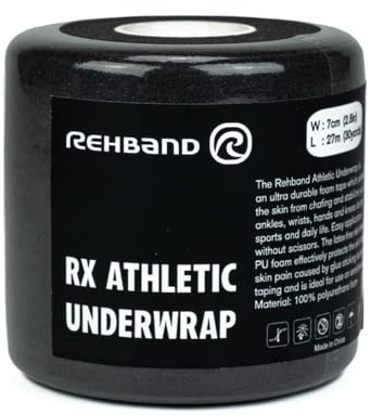 Rehband Tape Unterverband für Sport & Taping, Nicht klebende & sehr Dehnbare Schaumstoff Sportbinde, Stabilisierung & Fixierung von Tape, schützt vor Kleber