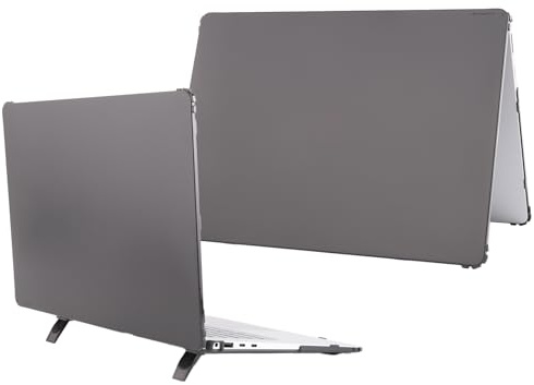 mCover Nur kompatibel mit Microsoft Surface Laptop 7 (Modell # 2037) Windows PC mit ARM CPU und AI-Powered Copilot+ (nicht für andere Surface Modelle geeignet), Schwarz