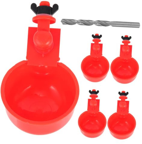 BESPORTBLE Austauschbare Hühnertränke Aus Plastik Automatischer Wasserspender Für Hühner Multifunktions-vogeltränke Installieren Verwenden