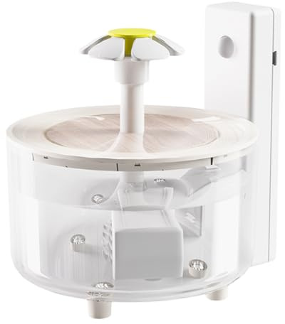 Fuente de agua para gatos, sin cable, 53 onzas/1,5 l, alimentación de agua silenciosa, gran capacidad, con sensor de movimiento para gatos interiores, perros, cachorros, mascotas
