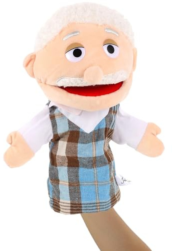 Puppet für Kinder | Vater Puppets Toy | Handpuppen mit | Mama & Papa | Bruder & Schwester Plüschtiere Marionetten Spielzeug für Kinder