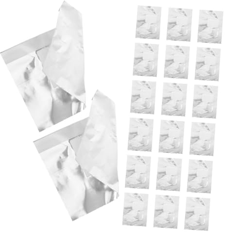 IWOWHERO Papillotes Dissolvantes pour Vernis Gel avec Tampons Coton Feuilles Aluminium pour Retrait Rapide et Facile Fournitures Manucure Professionnelles pour Femmes
