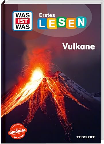 WAS IST WAS Erstes Lesen. Vulkane | Für den Lesestart | Fibelschrift und einfache Sätze | Lesestufe 2 |Spannendes Wissen für Erstleser*innen