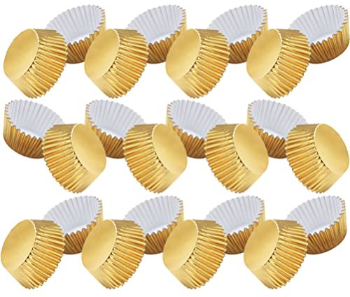 200 Pezzi Per Cupcake Muffin Pirottini Riutilizzabili Pirottini in Alluminio Per Cupcake Per Matrimonio
