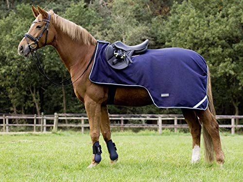 BUSSE everline Ausreitdecke FLEECETRAINER II Rückenlänge 135 cm, navy