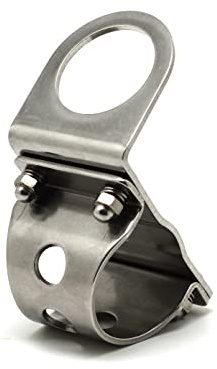 Cliff Top 1 Stainless Motorcycle Handlebar Mounting Bracket (For 1 inch Diameter USB Charger)
