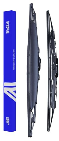 Vipa Car Parts Premium Wiper Blade Kit | Fits: VAUXHALL ZAFIRA MK1 A MPV (Nov 1998 to Aug 2005) | All-Weather Performance | Durable, Streak-Free Windshield Wipers | Easy Installation