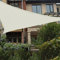 HAIKUS Sonnensegel Wasserdicht Dreieckig 3x3x3m Sonnenschutz Wasserabweisend Premium PES Polyester mit UV Schutz für Balkon Garten Terrasse Creme