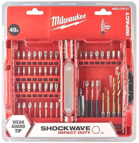 Milwaukee 4932472057 Shockwave™ Impact Duty Bit Set, 49 Piece