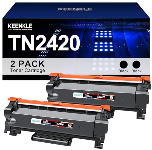 KEENKLE TN2420 TN-2420 Kompatibel für Brother TN2420 TN2410 für Toner Brother MFC L2710DW MFC-L2710DN HL-L2350DW HL-L2375DW DCP-L2530DW MFC-L2730DW HL-L2310D MFC-L2750DW HL-L2370DN DCP-L2510D