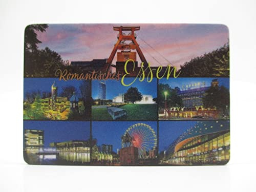 Essen Nordrhein Westfalen Ruhrpott Foto Souvenir Magnet Germany (72)