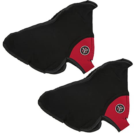 VBESTLIFE Demi-Masque Facial, Masque de Cyclisme d'hiver Anti-poussi¨¨re Coupe-Vent pour Moto en Plein Air Skiin Cou Gu¨ºtres pour Adultes Hommes Femmes ¨¦charpes (Rouge),