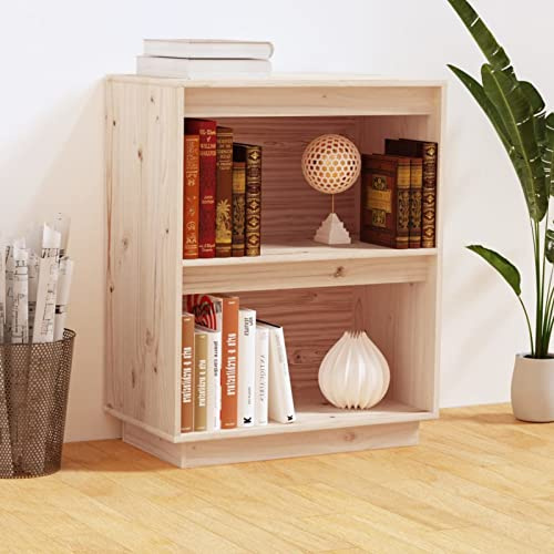 ShCuShan Beistellschrank Wohnzimmer Schrank Sideboard Wohnzimmer Beistellschrank 60x34x75 cm Massivholz Kiefer - 813819