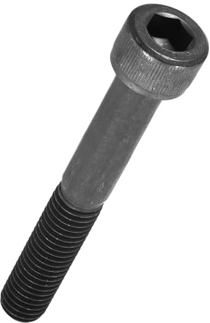 Kozelo 5 Stück Zylinderschrauben mit Innensechskant - [M10-1,5 x 70mm] Schrauben Kohlenstoffstahl Schwarzoxid DIN 912 Teilgewinde Innensechskantschraube für Industrielle Mechanischen