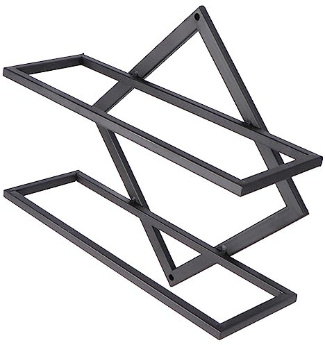 ABOOFAN Iron Holder Wine Rack Bottles Holder Bottle Display Rack Stand