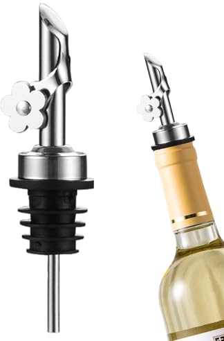 Beccuccio per versare olio d'oliva, erogatore per sciroppo, erogatore automatico per olio d'oliva, beccuccio per versare liquori, facilmente trasformare le bottiglie in dispenser per liquori, aceto,