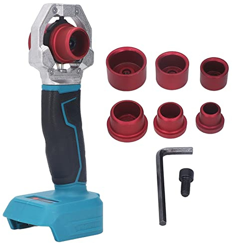 Saldatrice per Tubi Dell'acqua in Plastica, kit saldatore per fusioni con presa portatile senza fili Saldatrice per tubi ricaricabile PPR PE HDPE con 6 teste portapettini