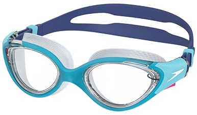 Speedo Dam Biofuse 2.0 simglasögon, blå, en storlek