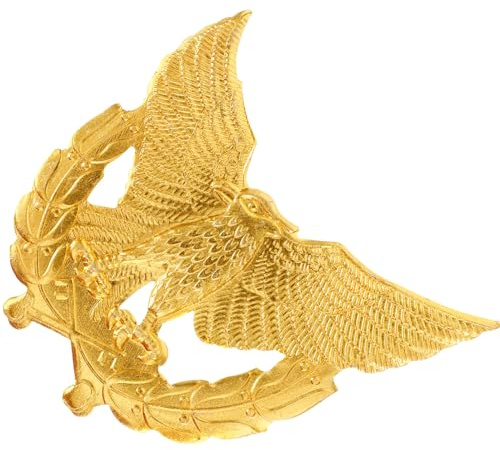 jojofuny Adler Anstecknadel, Zinklegierung Metallnadel, zur Dekoration, 6,3 x 6,3 cm