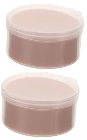 VALICLUD 2 pièces Cire Cicatrice Professionnelle pour Maquillage Halloween Cire de Peau pour Camouflage et Modelage de Nez Réparation et Couverture des Cicatrices pour Spéciaux