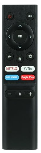 VINABTY Telecomando vocale sostituito Adatto per Smart Tech Smart Monitor 27 Zoll, FHD Monitor Android, Eingebaute Lautsprechers