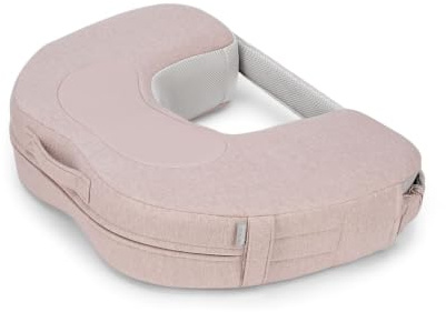 Inglesina Elysia Almohada de lactancia materna y biberón, almohada de apoyo ergonómica para mamá y bebé, con funda lavable (Delicate Pink)
