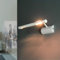 Lámpara de pared interior para cuadros blanca 2x G9 diseño clásico Aplique de metal Plafón para salón Lámpara de lectura