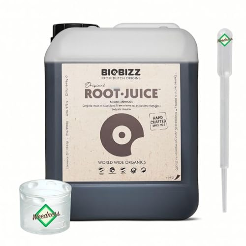 BioBizz rotjuice 5 liter - rotgödsel rotstimulator växande gödselmedel organiskt gödselmedel organiskt gödselmedel flytande rottillväxt rotaktivator rothormon