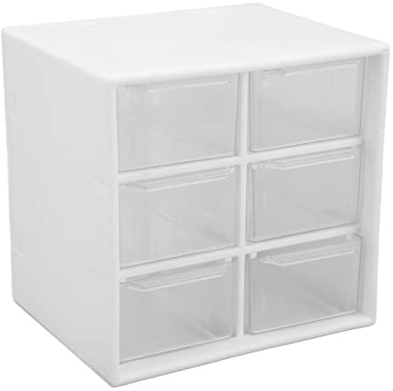 Scatola Porta Smalto per Unghie, Cassetto per Nail Art, Plastica di Grande capacità, Antipolvere, Semplice, Alla Moda, Sicura per Nail Artist per Salone di Bellezza
